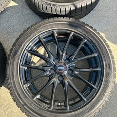 スタッドレスice GUARD 5 PLUS IG50 215/50R17 91Q タイヤホ イール×4本セット 取り付けナット付きの画像