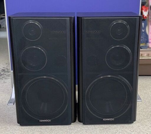 KENWOOD S-7J 3WAYスピーカー ペア ウーハーエッジ要張替 ジャンク品 ケンウッド ROXY G7 札幌市 北区 屯田店