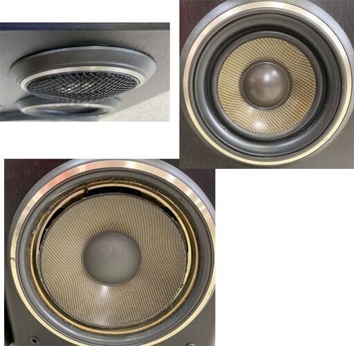KENWOOD S-7J 3WAYスピーカー ペア ウーハーエッジ要張替 ジャンク品 ケンウッド ROXY G7 札幌市 北区 屯田店