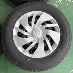 フィット純正ホイール付き　アイスナビ7 175/70R14 の画像