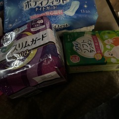 激安！生理用ナプキンタンポン新品未開封の画像