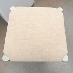 スツール 幅37cm 奥行37cm 高さ61cm 北欧スタイル 木製フレーム ミントグリーン かわいい 椅子 イス 札幌 西岡店の画像