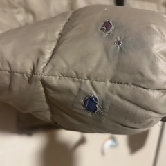 ダウンジャケット　ほつれ有の画像