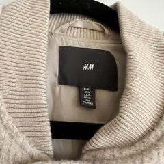 H&MメンズベージュジャケットLサイズの画像