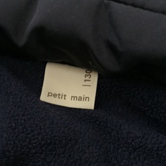 プティマイン　アウター　130cmの画像