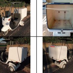 76メンテ多数　ミニカー　大型リアBOX　132番台　バリ山　４スト　ジャイロキャノピー　格安配達　下取り大歓迎の画像