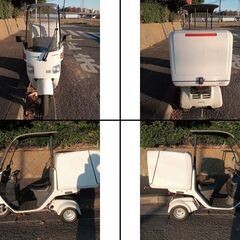 76メンテ多数　ミニカー　大型リアBOX　132番台　バリ山　４スト　ジャイロキャノピー　格安配達　下取り大歓迎の画像