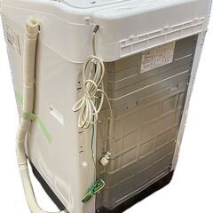 ジ517/ HITACHI/日立 全自動電気洗濯機 BW-V80E 2020年製 8kg BEAT WASH/ビートウォッシュ ホワイト ナイアガラ ビート洗浄の画像