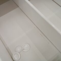 リユースのサカイ栃木店★ジモティ割あり★  食器棚 ホワイト W99.5×D42×H190 クリーニング済み TC11852の画像