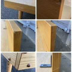 【お値下げOK】人気色! Momonatural モモナチュラル ソファ デイソファミニセットの画像