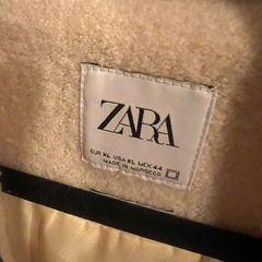 ザラメンズベージュウールジャケットXLサイズの画像