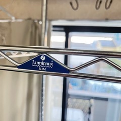 突っ張りテンションラック　メタルラック　スチールラックの画像