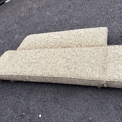 三人掛けソファベッドの画像