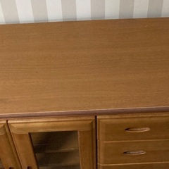 無料で譲ります！　ローボード　低めの棚の画像