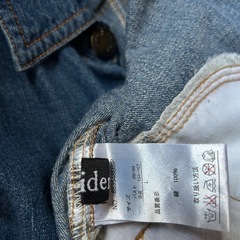 デニム シャツ　ワンピ①の画像