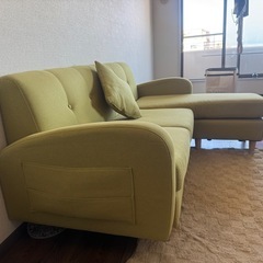 ソファ 3人掛け L字 コーナーソファの画像