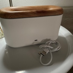 コンパクト加湿器　ライト付きの画像