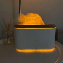 コンパクト加湿器　ライト付きの画像