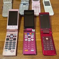 ジャンク スマホ ガラケー まとめての画像