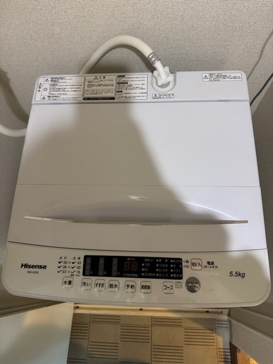 Hisense 全自動洗濯機 5.5kg HW-K55E