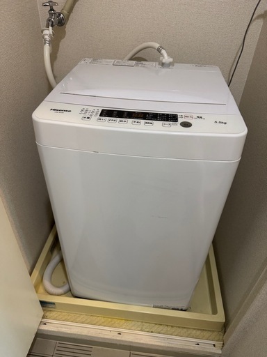 Hisense 全自動洗濯機 5.5kg HW-K55E