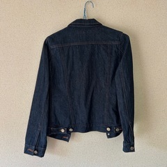 NICE CLAUP ダークデニムジャケット M①の画像
