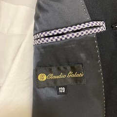 男の子　スーツ　入学式、はれの日用　120の画像