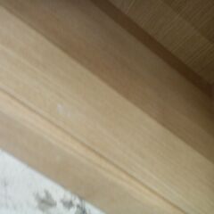 リユースのサカイ栃木店★ジモティ割あり★  食器棚 ライトブラウン×ホワイト W58×D39×H85 クリーニング済み TC11854の画像