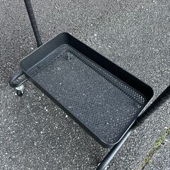 店頭引き渡し 中古 ハンガーワゴン ハンガーラック 収納 ブラック 家具の画像