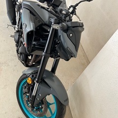 MT03  2023年式 低走行　パステルダークグレーの画像