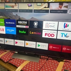 SONY 55V型 4K 液晶テレビ BRAVIA KJ-55X9300D美品の画像