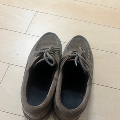 メンズローファーシューズブラウンザラサイズ41の画像
