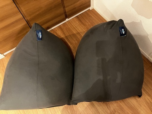 Yogibo ヨギボー プレミアム ダークグレー 2個セット