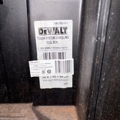 デウォルト　ツールボックス　ツールキャリーの画像