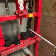 12トン　プレス機 整備 自動車　バイク ベアリングなどにの画像
