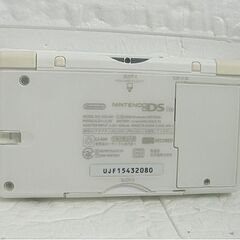 NINTENDO DS Lite 本体 ホワイト USG-001 ケース、New スーパーマリオブラザーズ付き ニンテンドー 任天堂 札幌市 白石店の画像