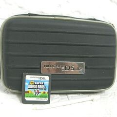 NINTENDO DS Lite 本体 ホワイト USG-001 ケース、New スーパーマリオブラザーズ付き ニンテンドー 任天堂 札幌市 白石店の画像