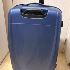 【Samsonite】青色 軽量大型スーツケース（長期旅行・留学に）の画像