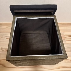 スツール2個　収納付き　椅子
の画像