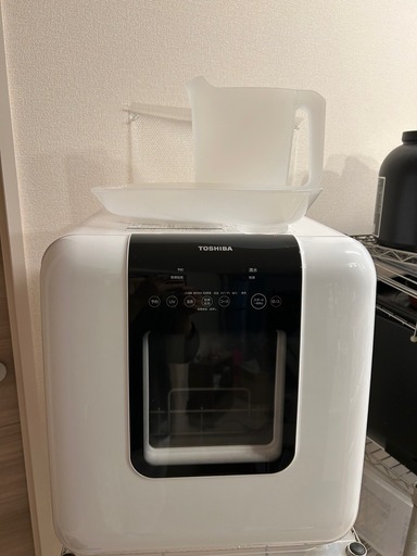 12/19まで　TOSHIBA(東芝) 食洗機 DWS-33B 工事不要 食器洗い乾燥機