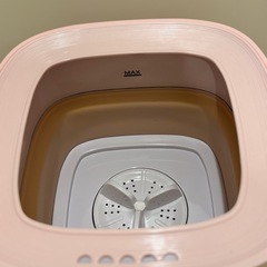 ペット用　折りたたみ洗濯機　ドウシシャの画像