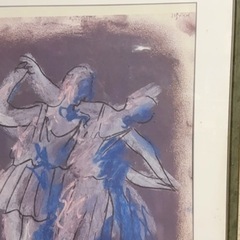 大きな額縁の画像