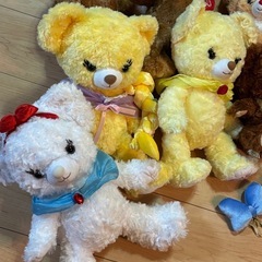 ディズニー　ユニベアシティ　ぬいぐるみ　テディベア　セットの画像