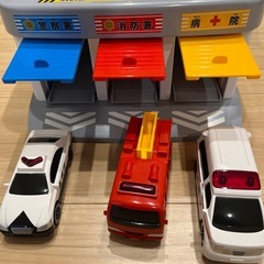 緊急車両ステーションの画像