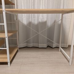 棚付きデスクの画像