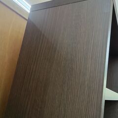 リユースのサカイ栃木店★ジモティ割あり★  本棚 ダークブラウン W60×D30×H180.5 クリーニング済み TC11857の画像