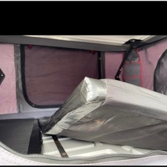 ルーフテント キャンプ 車中泊の画像