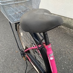 自転車 27インチ　オートライト　鍵付きの画像