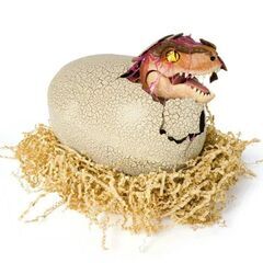 新品・未開封★クリスマスプレゼントに最適★タカラトミー(TAKARA TOMY) うまれて! ウーモ ジュラシック･ワールド T-レックスエッグの画像