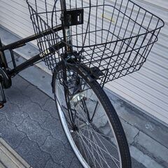 eirin[エイリン]27吋 シティサイクル 変速なし/ブラックの画像